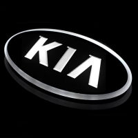 2D светящийся логотип KIA