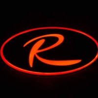 Светящийся логотип KIA Sportage R,светящаяся эмблема KIA Sportage R,светящийся логотип на авто KIA Sportage R,светящийся логотип на автомобиль KIA Sportage R,подсветка логотипа KIA Sportage R,2D,3D,4D,5D,6D