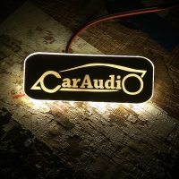Светодиодный поворотник с эмблемой Car Audio