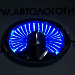 Светящиеся 3D логотипы