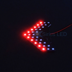 LED повторители в зеркала динамические