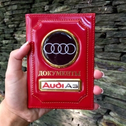 Обложки для автодокументов Audi,Обложки для документов Audi,обложка для документов на машину с маркой машины и номером Ауди,Обложка для документов на машину Ауди,Обложки для автодокументов с гос. номером,Обложки для автодокументов с гос номером и логотипо
