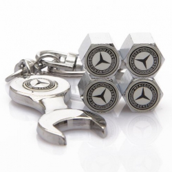 ключ,брелок,колпачки на ниппель Mercedes,купить,колпачок на ниппель колеса Mercedes,колпачки ниппель автомобиля Mercedes,колпачки на ниппель с логотипом Mercedes,колпачки на ниппель для авто,колпачки ниппель хромированные,металлический колпачок на ниппель