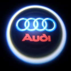 Подсветка логотипа в двери AUDI,подсветка дверей с логотипом AUDI,Штатная подсветка AUDI,подсветка дверей с логотипом авто AUDI,светодиодная подсветка логотипа AUDI в двери,Лазерные проекторы AUDI в двери,Лазерная подсветка AUDI  