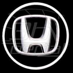 подсветка дверей с логотипом honda 7w mini подсветка дверей mini 7w (врезная)