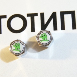 колпачки на ниппель Skoda,купить,колпачок на ниппель колеса Skoda,колпачки ниппель автомобиля Skoda,колпачки на ниппель с логотипом Skoda,колпачки на ниппель для авто,колпачки ниппель хромированные,металлический колпачок на ниппель