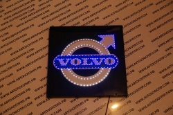 Светящийся логотип VOLVO,светящийся логотип для грузовика VOLVO,светящаяся эмблема VOLVO,табличка VOLVO,картина VOLVO,логотип на стекло VOLVO,светящаяся картина VOLVO,светодиодный логотип VOLVO,Truck Led Logo VOLVO,12v,24v 