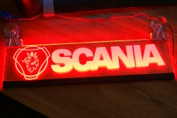 Светящаяся табличка Scania 2D