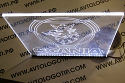Светящаяся табличка Scania 2D
