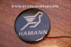 Светящийся логотип HAMANN,светящаяся эмблема  HAMANN,светящийся логотип на авто HAMANN,светящийся логотип на автомобиль  HAMANN,подсветка логотипа HAMANN,2D,3D,4D,5D,6D