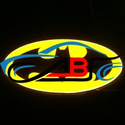 Светящийся логотип Betmen,светящаяся эмблема betmen,светящийся логотип на авто Betmen,светящийся логотип на автомобиль Betman