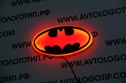 Светящийся логотип Batman,светящаяся эмблема Batman,светящийся логотип на авто Batman,светящийся логотип на автомобиль Batman,подсветка логотипа Batman ,2D,3D,4D,5D,6D
