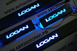 накладки на пороги с подсветкой Renault Logan,светящиеся накладки на пороги Renault Logan,светодиодные накладки на пороги Renault Logan,светодиодные накладки на пороги авто Renault Logan,накладки на пороги Renault Logan,декоративные накладки Renault Logan