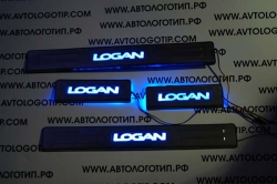 накладки на пороги с подсветкой Renault Logan,светящиеся накладки на пороги Renault Logan,светодиодные накладки на пороги Renault Logan,светодиодные накладки на пороги авто Renault Logan,накладки на пороги Renault Logan,декоративные накладки Renault Logan