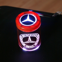 Пепельница с подсветкой логотипа Mercedes-Benz,автомобильная пепельница с логотипом Mercedes-Benz,пепельница Mercedes-Benz,пепельница с подсветкой Mercedes-Benz,светящаяся пепельница Mercedes-Benz,пепельница автомобильная с подсветкой Mercedes-Benz,светящ