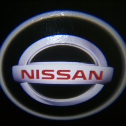 Подсветка логотипа в двери NISSAN,подсветка дверей с логотипом NISSAN,Штатная подсветка NISSAN,подсветка дверей с логотипом авто NISSAN,светодиодная подсветка логотипа NISSAN в двери,Лазерные проекторы NISSAN в двери,Лазерная подсветка NISSAN