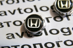 болты номерного знака с логотипом Honda,Декоративный болт для номерного знака с логотипом Honda,Болты для крепления госномера Honda,декоративных болтов на номерные знаки логотипом Honda купить,заказать,доставка