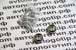 болты номерного знака с логотипом Honda,Декоративный болт для номерного знака с логотипом Honda,Болты для крепления госномера Honda,декоративных болтов на номерные знаки логотипом Honda купить,заказать,доставка