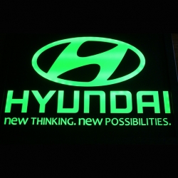 Светящийся логотип Hyundai,светящийся логотип для грузовика Hyundai,светящаяся эмблема Hyundai,табличка Hyundai,картина Hyundai,логотип на стекло Hyundai,светящаяся картина Hyundai,светодиодный логотип Hyundai,Truck Led Logo Hyundai,12v,24v