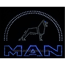 Светящийся логотип MAN,светящийся логотип для грузовика MAN,светящаяся эмблема MAN,табличка MAN,картина MAN,логотип на стекло MAN,светящаяся картина MAN,светодиодный логотип MAN,Truck Led Logo MAN,12v,24v