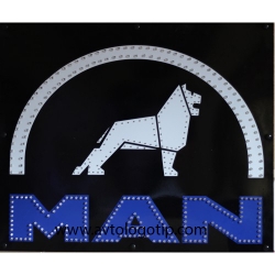 Светящийся логотип MAN,светящийся логотип для грузовика MAN,светящаяся эмблема MAN,табличка MAN,картина MAN,логотип на стекло MAN,светящаяся картина MAN,светодиодный логотип MAN,Truck Led Logo MAN,12v,24v