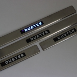 накладки на пороги с подсветкой renault duster,светящиеся накладки на пороги reno duster,светодиодные накладки на пороги renault duster,светодиодные накладки на пороги авто reno duster,накладки на пороги led renault duster,декоративные накладки рено дасте