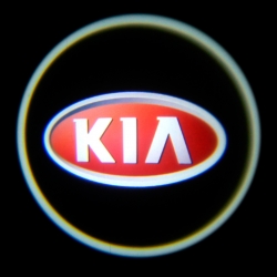 Подсветка логотипа в двери KIA,подсветка дверей с логотипом KIA,Штатная подсветка KIA,подсветка дверей с логотипом авто KIA,светодиодная подсветка логотипа KIA в двери,Лазерные проекторы KIA в двери,Лазерная подсветка KIA