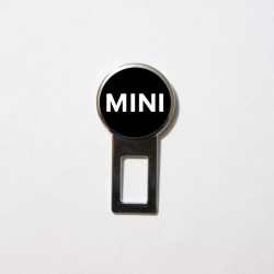 Заглушка ремня безопасности Mini ,Заглушка ремня безопасности с логотипом Mini ,Обманка ремня безопасности Mini,Обманка ремня безопасности с логотипом Mini,заглушки для ремней безопасности Mini ,заглушки для ремней безопасности Mini  купить,Заглушка ремня