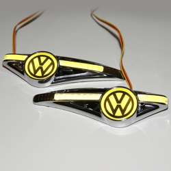 светодиодный поворотник на Volkswagen,светодиодный поворотник для Volkswagen,светодиодный поворотник с логотипом Volkswagen, светодиодный поворотник с эмблемой Volkswagen,led поворотник Volkswagen,светодиодный LED повторитель поворота для автомобиля VW