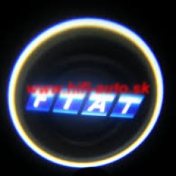 Подсветка логотипа в двери FIAT,подсветка дверей с логотипом FIAT,Штатная подсветка FIAT,подсветка дверей с логотипом авто FIAT,светодиодная подсветка логотипа FIAT в двери,Лазерные проекторы FIAT в двери,Лазерная подсветка FIAT