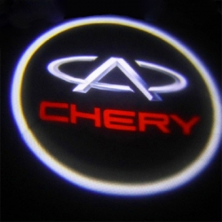 Подсветка логотипа в двери CHERY,подсветка дверей с логотипом CHERY,Штатная подсветка CHERY,подсветка дверей с логотипом авто CHERY,светодиодная подсветка логотипа CHERY в двери,Лазерные проекторы CHERY в двери,Лазерная подсветка CHERY
