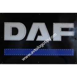  Светящийся логотип DAF,светящийся логотип для грузовика DAF,светящаяся эмблема DAF,табличка DAF,картина DAF,логотип на стекло DAF,светящаяся картина DAF,светодиодный логотип DAF,Truck Led Logo DAF,12v,24v