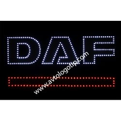  Светящийся логотип DAF,светящийся логотип для грузовика DAF,светящаяся эмблема DAF,табличка DAF,картина DAF,логотип на стекло DAF,светящаяся картина DAF,светодиодный логотип DAF,Truck Led Logo DAF,12v,24v