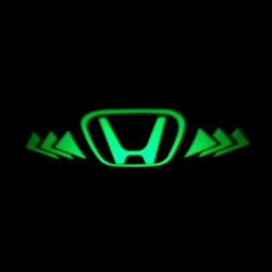 проектор на бампер HONDA,проектор логотипа HONDA для заднего бампера,проектор логотипа HONDA на задний бампер,светодиодный проектор HONDA,светодиодный проектор логотипа HONDA,рекламный проектор HONDA,след тени логотипа автомобиля HONDA,светящийся логотип 