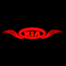 KIA,Тень логотипа kia,Подсветка днища с логотипом kia,Проекция логотипа авто под бампер kia,Проектор логотипа kia,Подсветка машины с логотипом kia