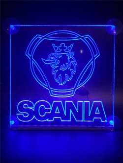 Светящийся логотип Scania 2D,светящийся логотип для грузовика Scania 2D,светящаяся эмблема Scania 2D,табличка Scania 2D,картина Scania 2D,логотип на стекло Scania 2D,светящаяся картина Scania 2D,светодиодный логотип Scania 2D,Truck Led Logo Scania 2D,12v,