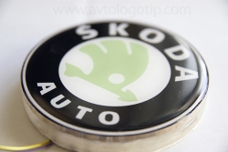 Светящийся логотип SKODA SUPERB,светящаяся эмблема SKODA SUPERB,светящийся логотип на авто SKODA SUPERB,светящийся логотип на автомобиль SKODA SUPERB,подсветка логотипа SKODA SUPERB,2D,3D,4D,5D,6D