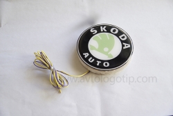 Светящийся логотип SKODA SUPERB,светящаяся эмблема SKODA SUPERB,светящийся логотип на авто SKODA SUPERB,светящийся логотип на автомобиль SKODA SUPERB,подсветка логотипа SKODA SUPERB,2D,3D,4D,5D,6D