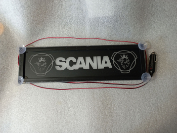 Светящийся логотип SCANIA,светящийся логотип для грузовика SCANIA,светящаяся эмблема SCANIA,табличка SCANIA,картина SCANIA,логотип на стекло SCANIA,светящаяся картина SCANIA,светодиодный логотип SCANIA,Truck Led Logo SCANIA,12v,24v