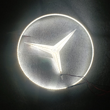 Светящийся логотип грузовика Mercedes,светящаяся эмблема грузовика Mercedes,светящийся логотип на авто грузовика Mercedes,светящийся логотип на автомобиль грузовика Mercedes,подсветка логотипа грузовика Mercedes,2D,3D,4D,5D,6D