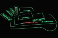 коврики в ниши автомобиля Chervolet Cruze,коврики в подстаканники Chervolet Cruze,коврики в двери Chervolet Cruze,автомобильные резиновые коврики Chervolet Cruze,подсветка салона Chervolet Cruze,подсветка подстаканников Chervolet Cruze,подсветка ниш Cherv