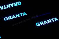 VAZ granta,накладки на пороги с подсветкой granta,светящиеся накладки на пороги granta,светодиодные накладки на пороги granta,светодиодные накладки на пороги авто granta,накладки на пороги led granta,декоративные накладки на пороги с подсветкой granta
