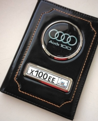 Обложки для автодокументов Audi,Обложки для документов Audi,обложка для документов на машину с маркой машины и номером Ауди,Обложка для документов на машину Ауди,Обложки для автодокументов с гос. номером,Обложки для автодокументов с гос номером и логотипо