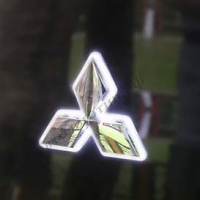 Светящийся логотип MITSUBISHI LIONCEL