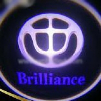 Беспроводная подсветка дверей с логотипом Brilliance