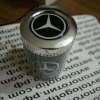 Пепельница с подсветкой 2D логотип Mercedes