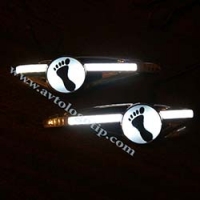 Светодиодный поворотник с логотипом Skoda Yeti