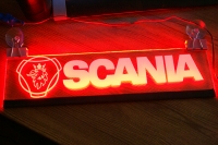 Светящаяся табличка Scania 2D
