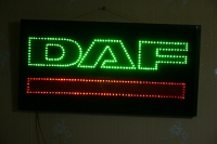 Светящийся логотип для грузовика DAF большой