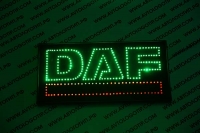 Светящийся логотип DAF,светящийся логотип для грузовика DAF,светящаяся эмблема DAF,табличка DAF,картина DAF,логотип на стекло DAF,светящаяся картина DAF,светодиодный логотип DAF,Truck Led Logo DAF,12v,24v